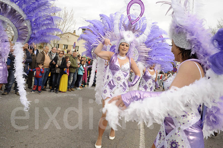 Rua del carnaval de Santa Margarida i els Monjos 2015. Rua del Carnaval de Santa Margarida i els Monjos 2015