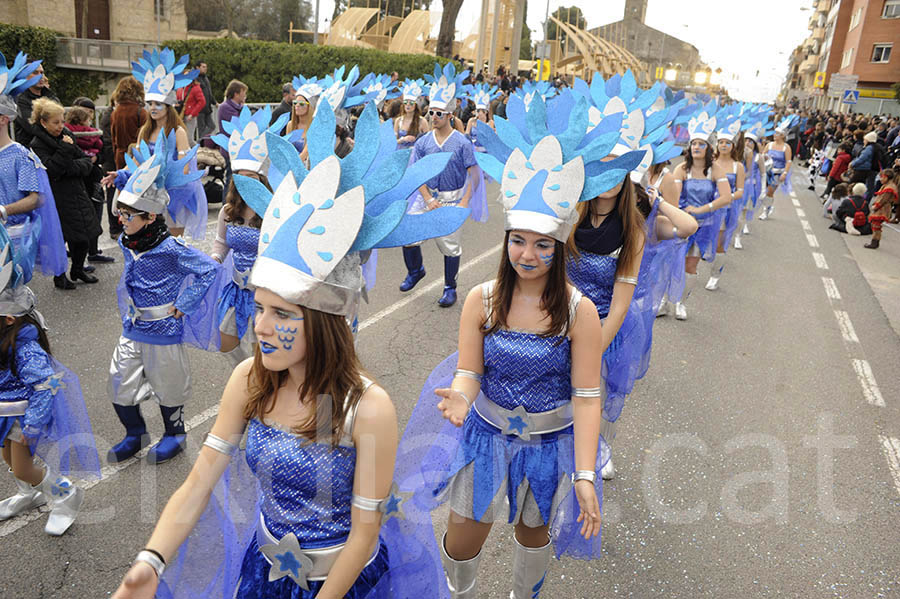 Rua del carnaval de Santa Margarida i els Monjos 2015. Rua del Carnaval de Santa Margarida i els Monjos 2015