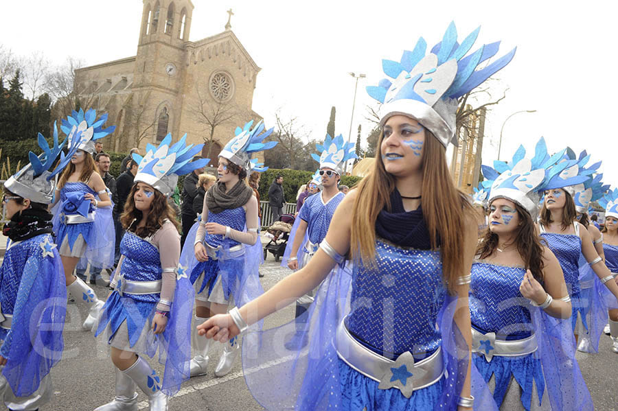 Rua del carnaval de Santa Margarida i els Monjos 2015. Rua del Carnaval de Santa Margarida i els Monjos 2015