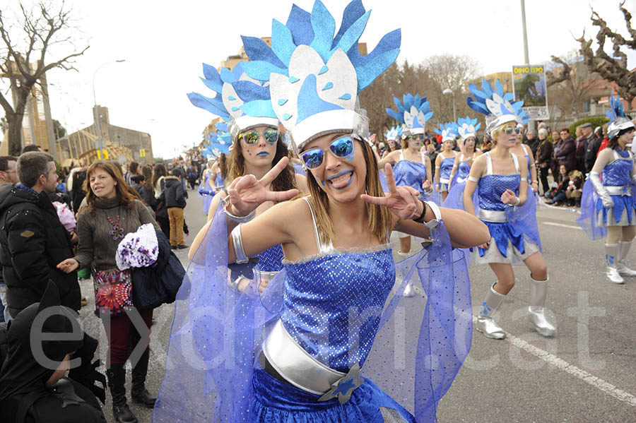 Rua del carnaval de Santa Margarida i els Monjos 2015. Rua del Carnaval de Santa Margarida i els Monjos 2015