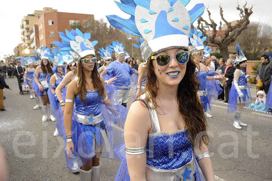 Rua del carnaval de Santa Margarida i els Monjos 2015. Rua del Carnaval de Santa Margarida i els Monjos 2015