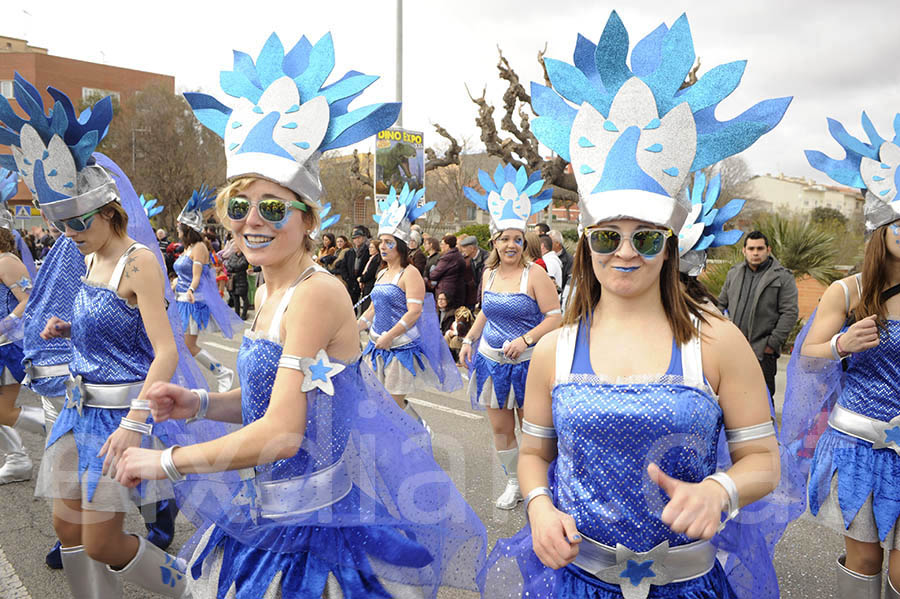 Rua del carnaval de Santa Margarida i els Monjos 2015. Rua del Carnaval de Santa Margarida i els Monjos 2015