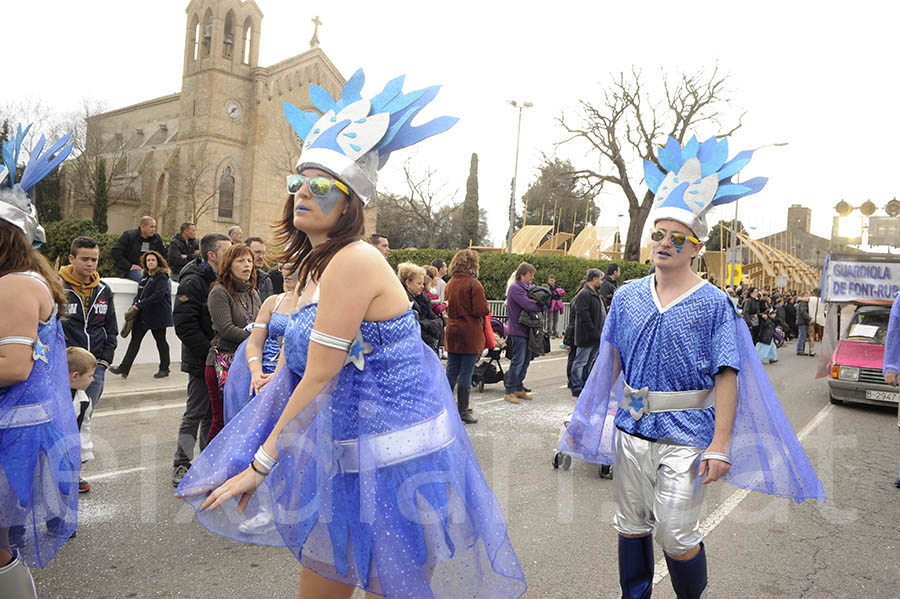 Rua del carnaval de Santa Margarida i els Monjos 2015. Rua del Carnaval de Santa Margarida i els Monjos 2015