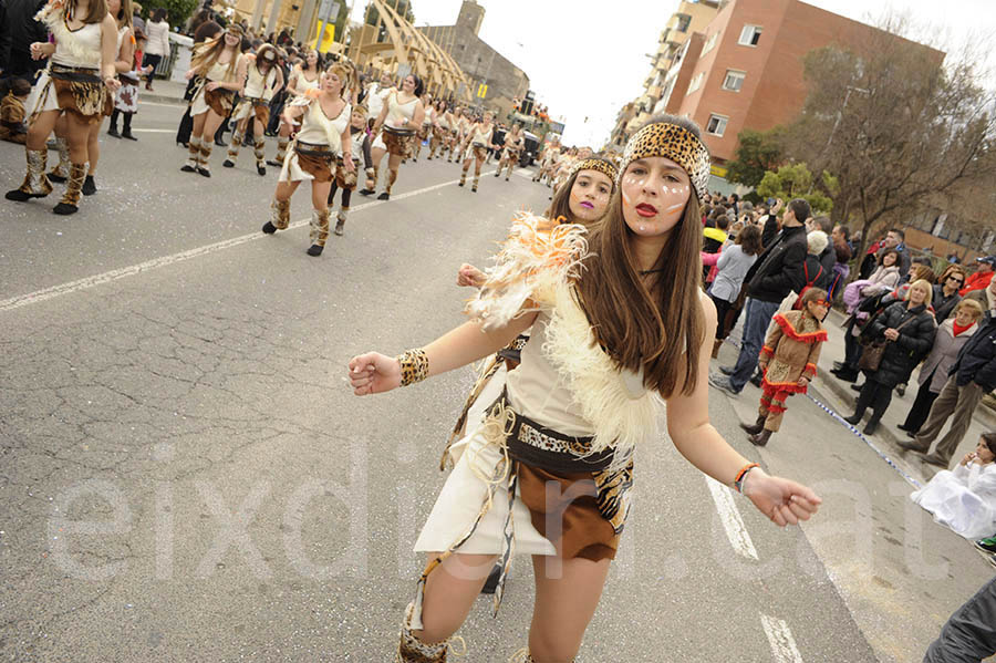 Rua del carnaval de Santa Margarida i els Monjos 2015. Rua del Carnaval de Santa Margarida i els Monjos 2015