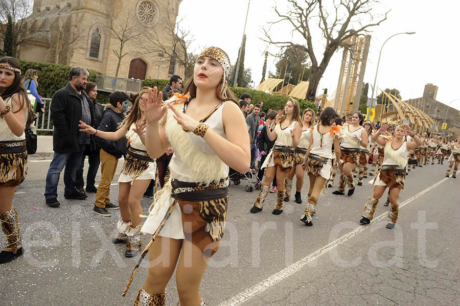 Rua del carnaval de Santa Margarida i els Monjos 2015. Rua del Carnaval de Santa Margarida i els Monjos 2015