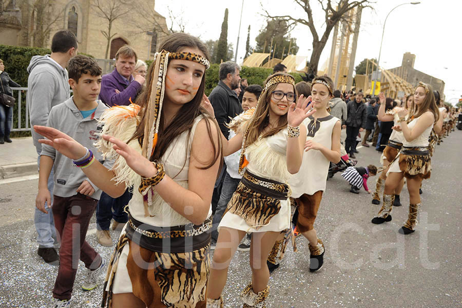 Rua del carnaval de Santa Margarida i els Monjos 2015. Rua del Carnaval de Santa Margarida i els Monjos 2015