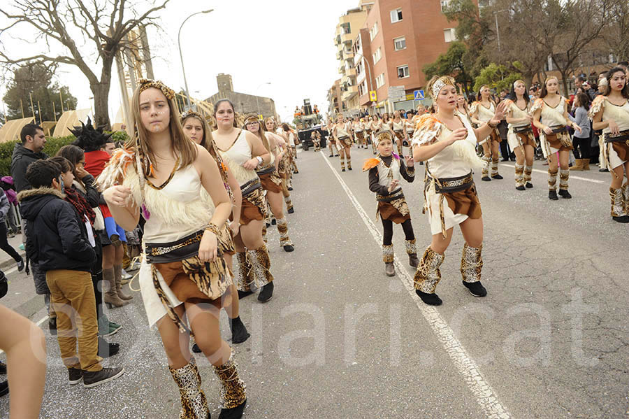 Rua del carnaval de Santa Margarida i els Monjos 2015. Rua del Carnaval de Santa Margarida i els Monjos 2015