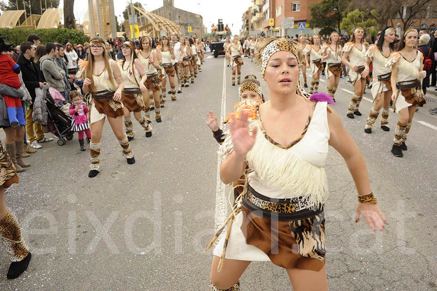 Rua del carnaval de Santa Margarida i els Monjos 2015. Rua del Carnaval de Santa Margarida i els Monjos 2015