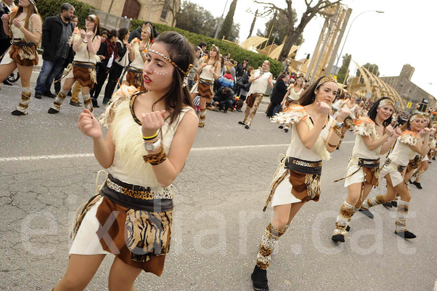 Rua del carnaval de Santa Margarida i els Monjos 2015. Rua del Carnaval de Santa Margarida i els Monjos 2015