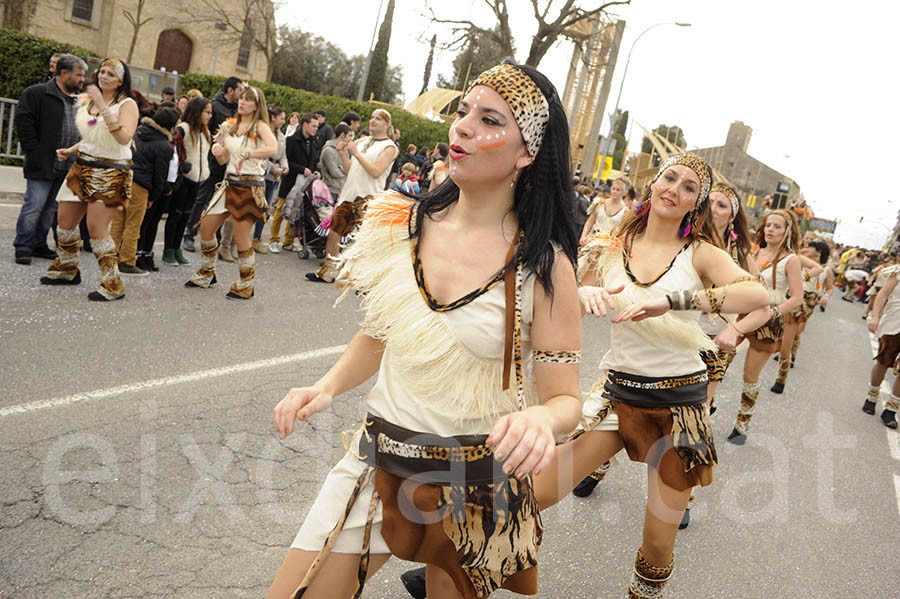 Rua del carnaval de Santa Margarida i els Monjos 2015. Rua del Carnaval de Santa Margarida i els Monjos 2015