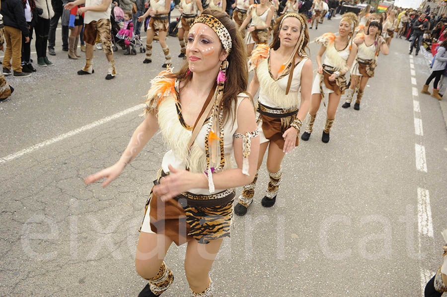 Rua del carnaval de Santa Margarida i els Monjos 2015. Rua del Carnaval de Santa Margarida i els Monjos 2015