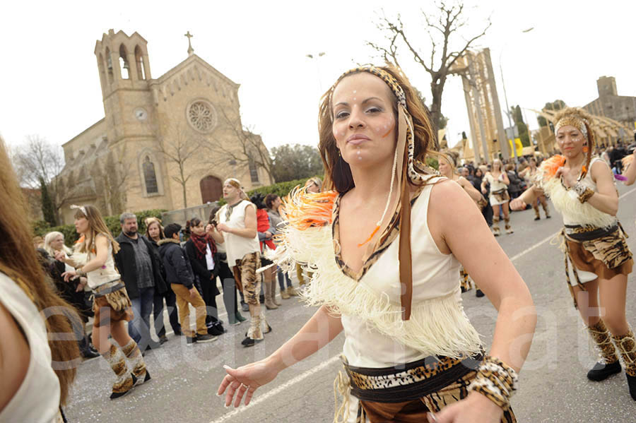 Rua del carnaval de Santa Margarida i els Monjos 2015. Rua del Carnaval de Santa Margarida i els Monjos 2015