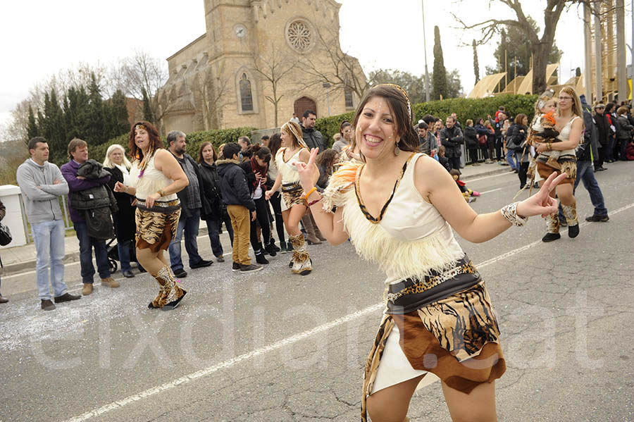 Rua del carnaval de Santa Margarida i els Monjos 2015. Rua del Carnaval de Santa Margarida i els Monjos 2015