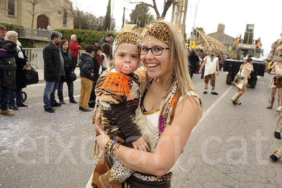 Rua del carnaval de Santa Margarida i els Monjos 2015. Rua del Carnaval de Santa Margarida i els Monjos 2015