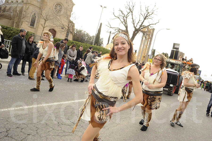 Rua del carnaval de Santa Margarida i els Monjos 2015. Rua del Carnaval de Santa Margarida i els Monjos 2015