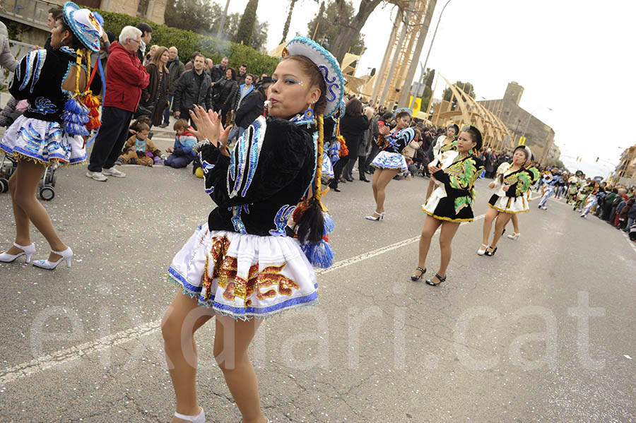 Rua del carnaval de Santa Margarida i els Monjos 2015. Rua del Carnaval de Santa Margarida i els Monjos 2015