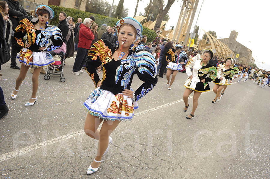 Rua del carnaval de Santa Margarida i els Monjos 2015. Rua del Carnaval de Santa Margarida i els Monjos 2015