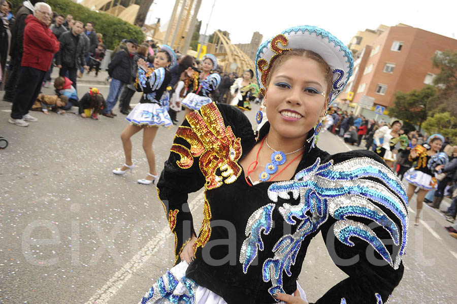 Rua del carnaval de Santa Margarida i els Monjos 2015. Rua del Carnaval de Santa Margarida i els Monjos 2015