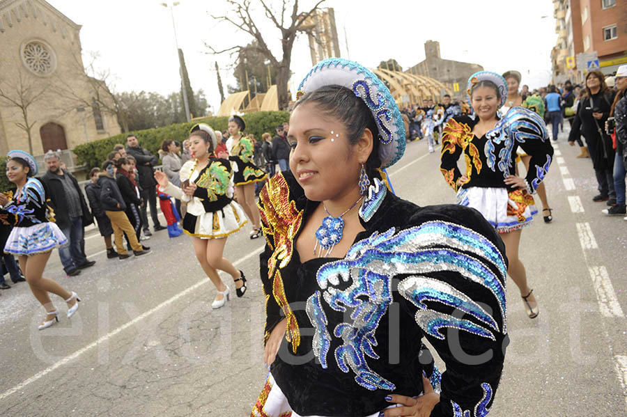 Rua del carnaval de Santa Margarida i els Monjos 2015. Rua del Carnaval de Santa Margarida i els Monjos 2015