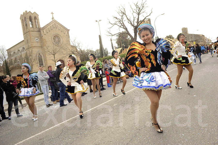 Rua del carnaval de Santa Margarida i els Monjos 2015. Rua del Carnaval de Santa Margarida i els Monjos 2015