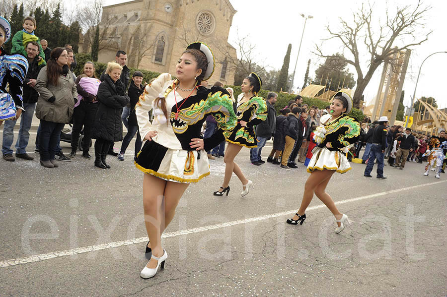 Rua del carnaval de Santa Margarida i els Monjos 2015. Rua del Carnaval de Santa Margarida i els Monjos 2015