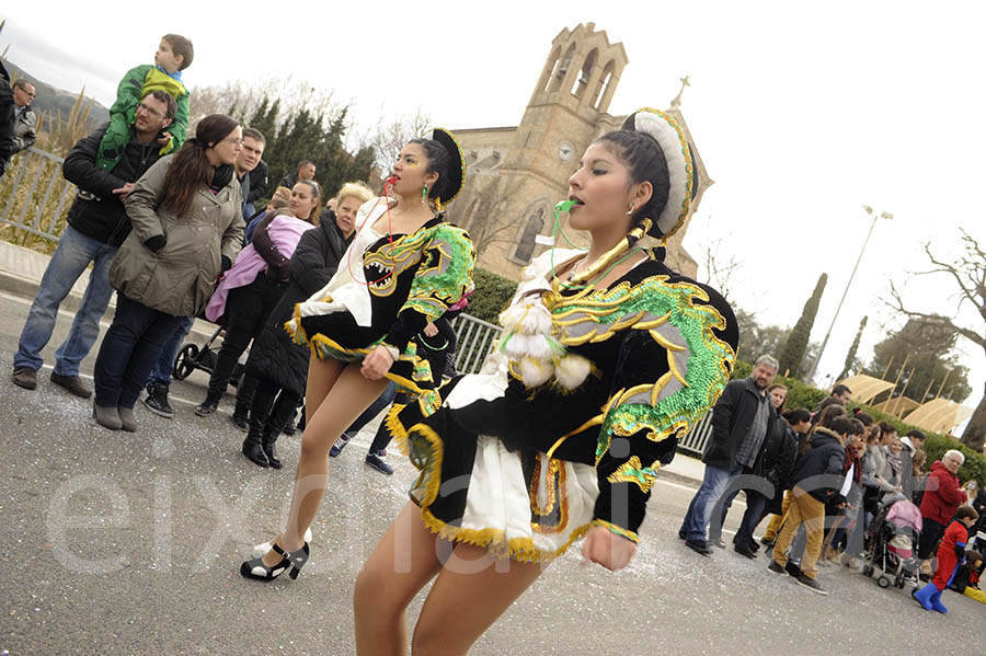 Rua del carnaval de Santa Margarida i els Monjos 2015. Rua del Carnaval de Santa Margarida i els Monjos 2015