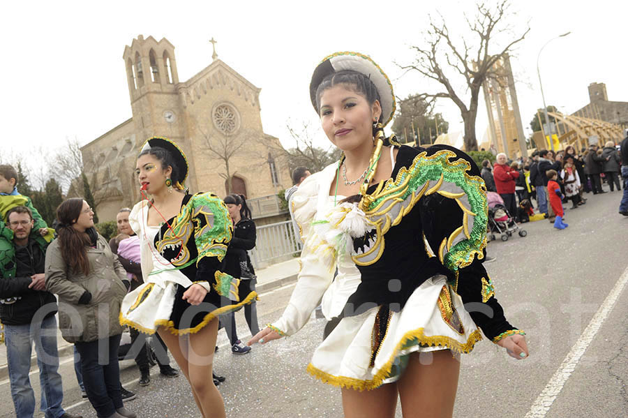 Rua del carnaval de Santa Margarida i els Monjos 2015. Rua del Carnaval de Santa Margarida i els Monjos 2015