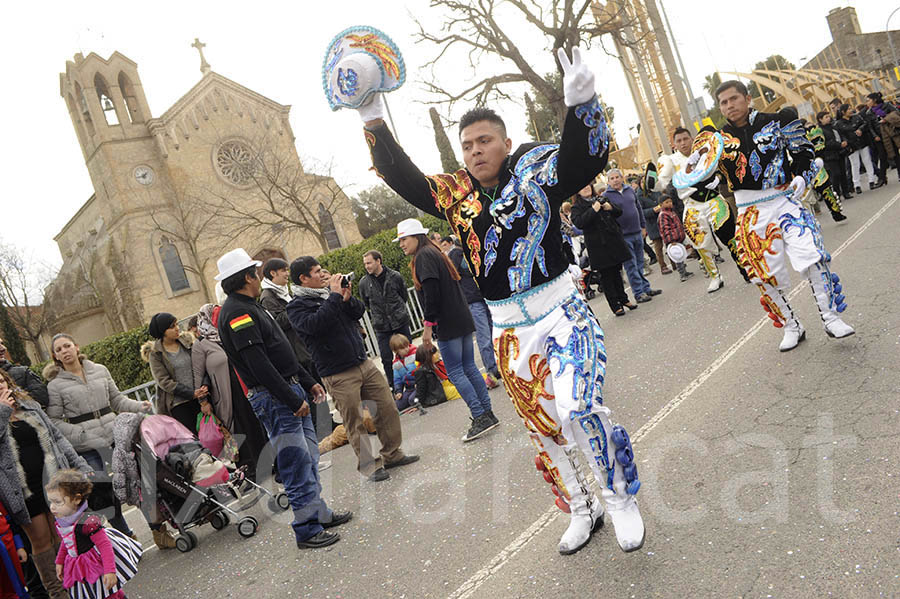 Rua del carnaval de Santa Margarida i els Monjos 2015. Rua del Carnaval de Santa Margarida i els Monjos 2015
