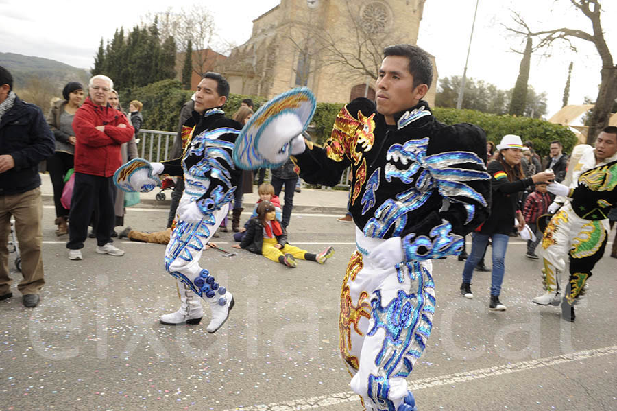 Rua del carnaval de Santa Margarida i els Monjos 2015. Rua del Carnaval de Santa Margarida i els Monjos 2015