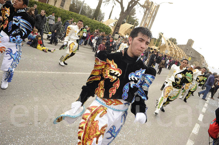 Rua del carnaval de Santa Margarida i els Monjos 2015. Rua del Carnaval de Santa Margarida i els Monjos 2015