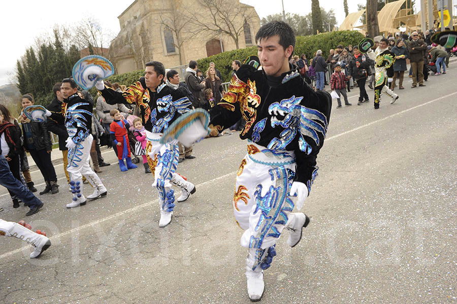 Rua del carnaval de Santa Margarida i els Monjos 2015. Rua del Carnaval de Santa Margarida i els Monjos 2015