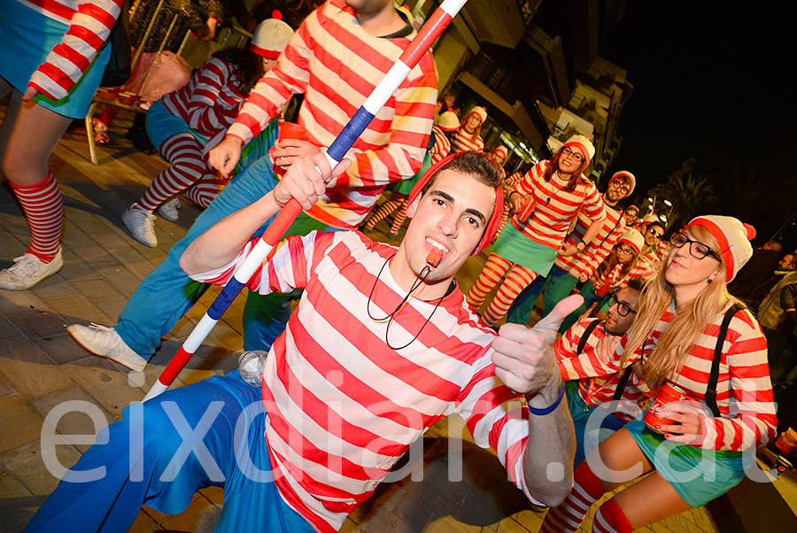 Carnaval de Calafell 2016. Rua del Carnaval de Calafell 2016 (I)