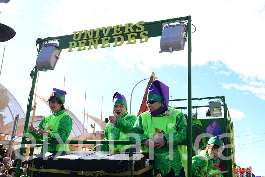 Carnaval de Santa Margarida i els Monjos 2016. Rua del Carnaval de Santa Margarida i els Monjos 2016