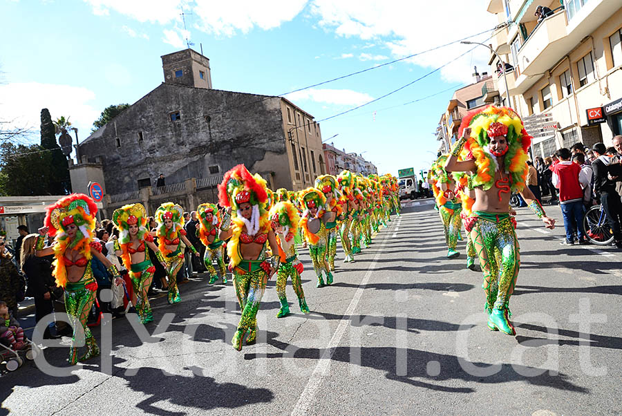 Carnaval de Santa Margarida i els Monjos 2016. Rua del Carnaval de Santa Margarida i els Monjos 2016