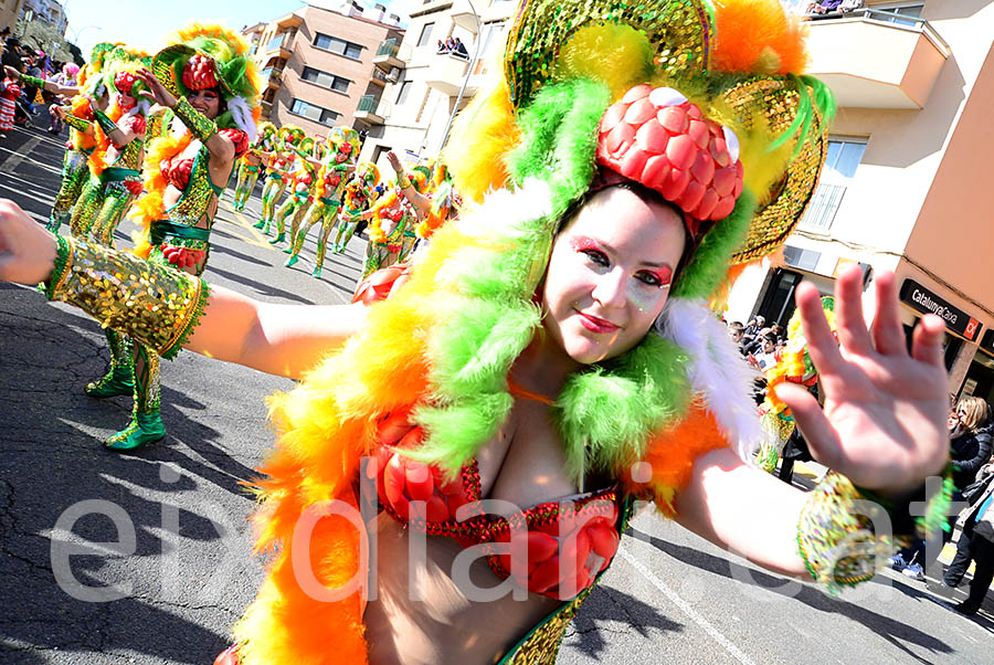 Carnaval de Santa Margarida i els Monjos 2016. Rua del Carnaval de Santa Margarida i els Monjos 2016