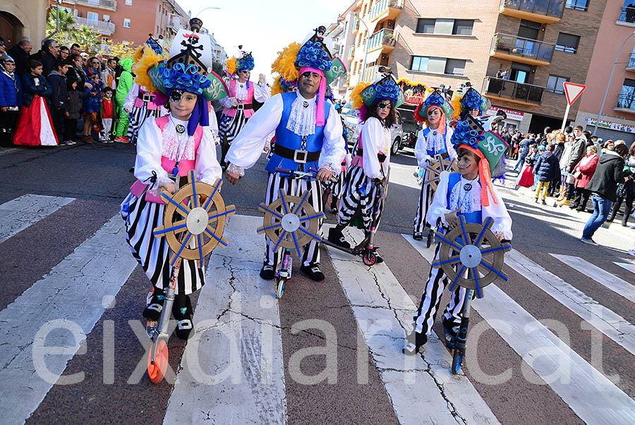 Carnaval de Santa Margarida i els Monjos 2016. Rua del Carnaval de Santa Margarida i els Monjos 2016