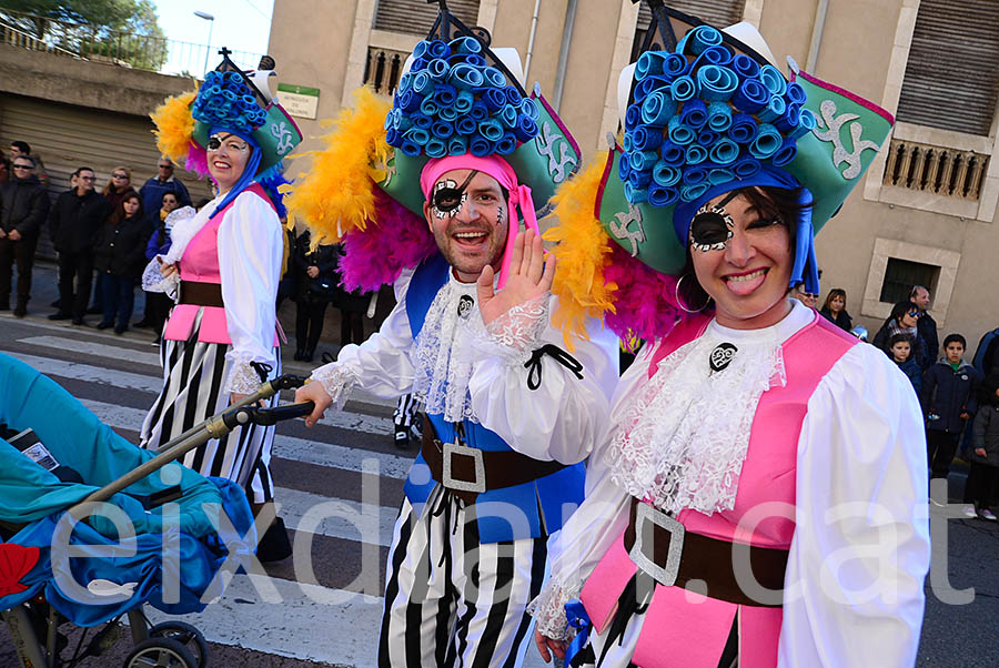 Carnaval de Santa Margarida i els Monjos 2016. Rua del Carnaval de Santa Margarida i els Monjos 2016