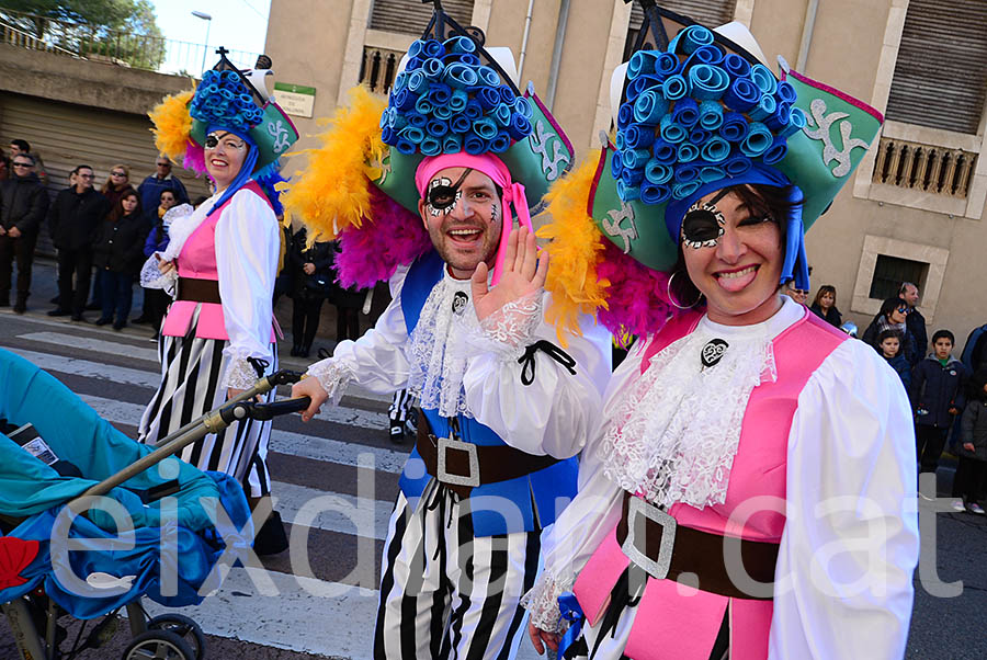 Carnaval de Santa Margarida i els Monjos 2016. Rua del Carnaval de Santa Margarida i els Monjos 2016