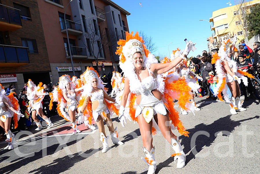 Carnaval de Santa Margarida i els Monjos 2016. Rua del Carnaval de Santa Margarida i els Monjos 2016