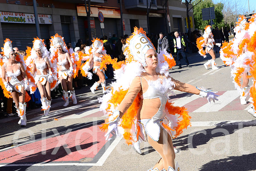 Carnaval de Santa Margarida i els Monjos 2016. Rua del Carnaval de Santa Margarida i els Monjos 2016