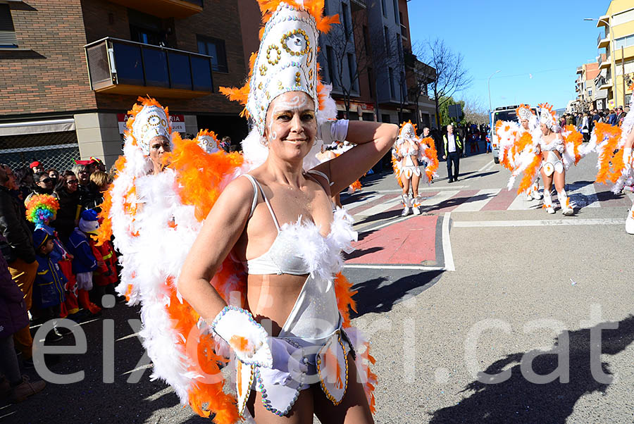 Carnaval de Santa Margarida i els Monjos 2016. Rua del Carnaval de Santa Margarida i els Monjos 2016