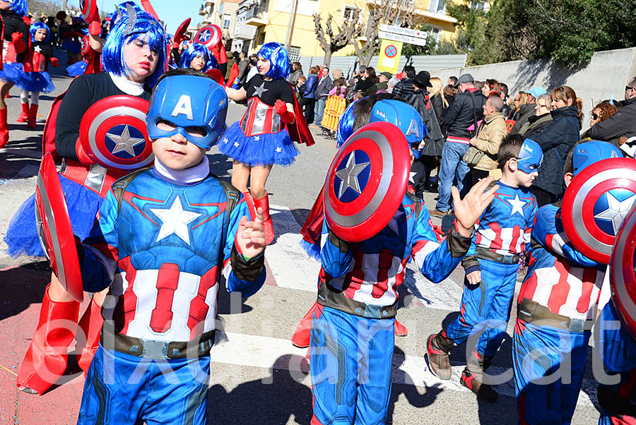 Carnaval de Santa Margarida i els Monjos 2016. Rua del Carnaval de Santa Margarida i els Monjos 2016