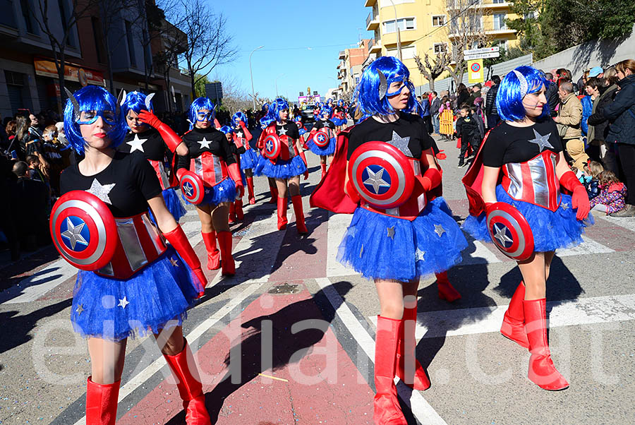 Carnaval de Santa Margarida i els Monjos 2016. Rua del Carnaval de Santa Margarida i els Monjos 2016