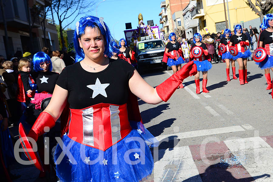 Carnaval de Santa Margarida i els Monjos 2016. Rua del Carnaval de Santa Margarida i els Monjos 2016