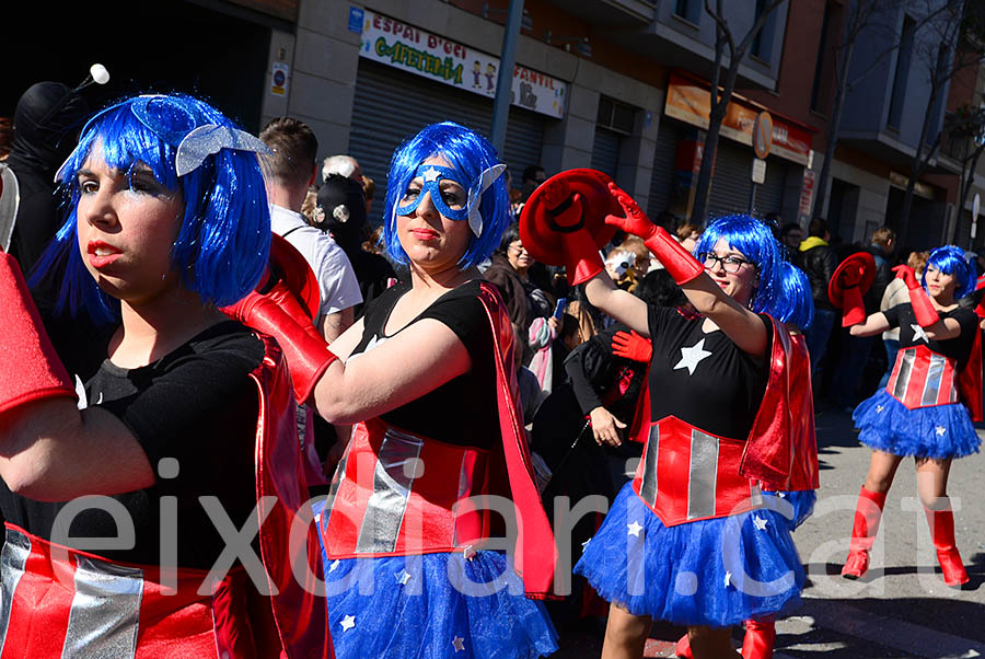 Carnaval de Santa Margarida i els Monjos 2016. Rua del Carnaval de Santa Margarida i els Monjos 2016