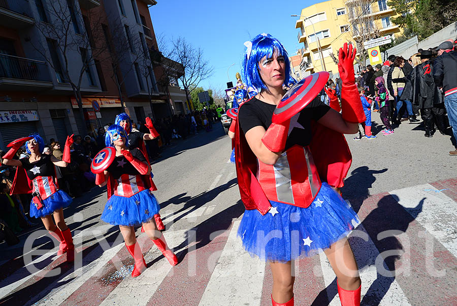 Carnaval de Santa Margarida i els Monjos 2016. Rua del Carnaval de Santa Margarida i els Monjos 2016