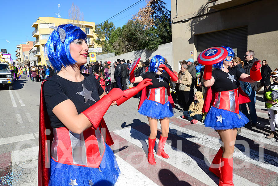 Carnaval de Santa Margarida i els Monjos 2016. Rua del Carnaval de Santa Margarida i els Monjos 2016