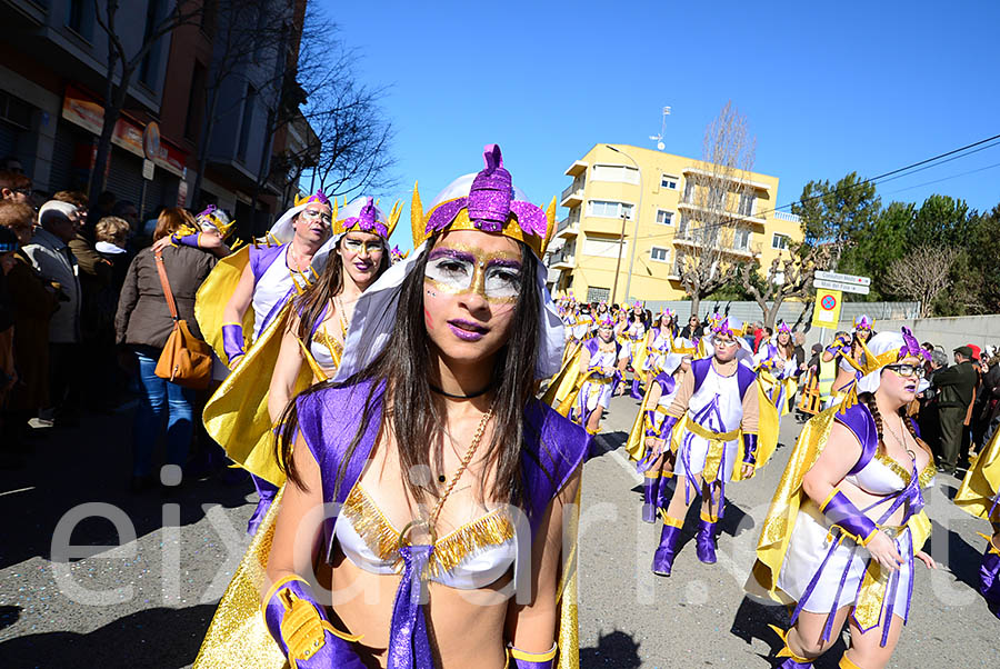 Carnaval de Santa Margarida i els Monjos 2016. Rua del Carnaval de Santa Margarida i els Monjos 2016