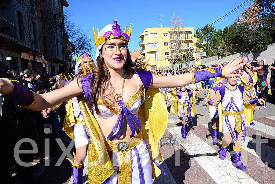 Carnaval de Santa Margarida i els Monjos 2016. Rua del Carnaval de Santa Margarida i els Monjos 2016