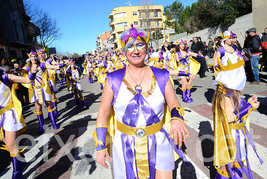 Carnaval de Santa Margarida i els Monjos 2016. Rua del Carnaval de Santa Margarida i els Monjos 2016